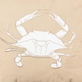 thumbnail image 3 of Seaside Crab Applique Throw Pillow, 3 of 4