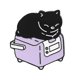 thumbnail image 1 of Cute Pins Mochila Alfileres Aleación Esmalte Broche Gato Divertido Broche Cowboy Insignia Pin para Bookbags Ropa Chaquetas y Sombreros Decoración, 1 of 3