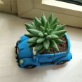thumbnail image 2 of Ascrafter Green Bus Succulent Planter Small Succulent Pots Flower Plant Containers, 2 of 3