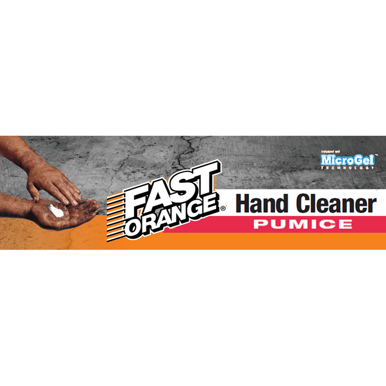 Hand Cleaner, Fast Orange Pumice Finger-Pump 1Gal - Budget Marine