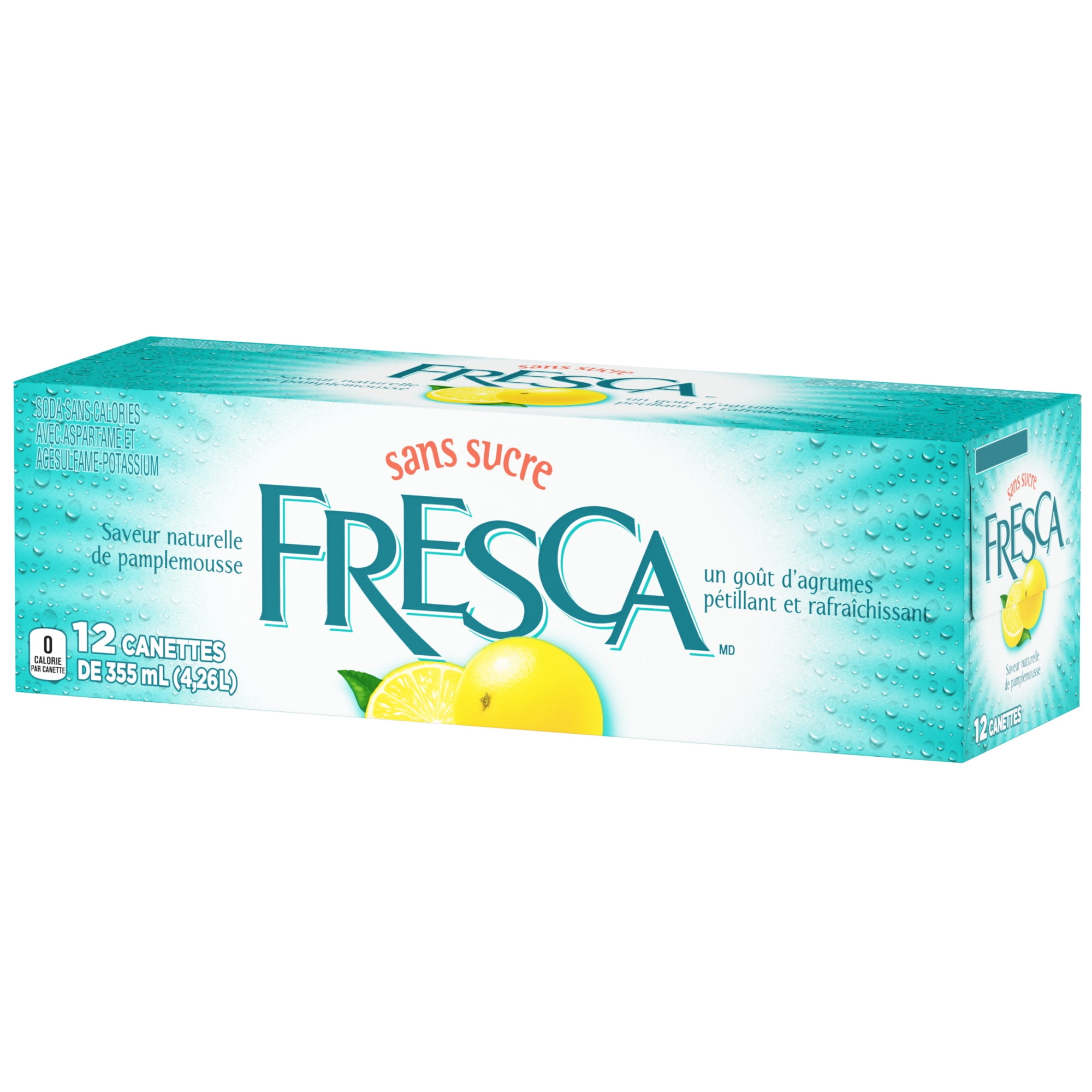 Fresca Fridge Pack Cans, 355 mL, 12 Pack, 12 x 355 mL