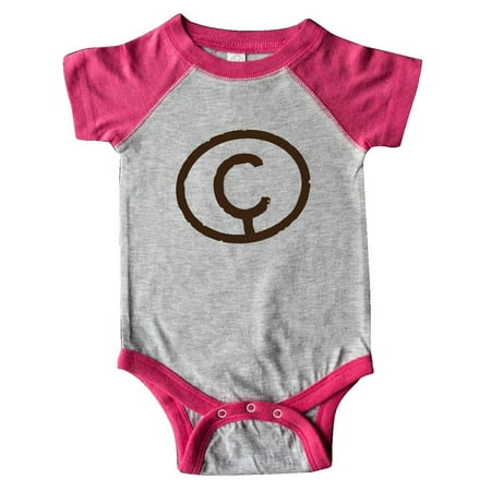 

Inktastic Branding Iron Letter C Monogram Gift Baby Boy or Baby Girl Bodysuit
