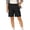 Black, variant on Youth Boys Girl Shorts Stretch School Uniform Clothes Kids Flat Front Dress Chino Hybrid Twill Casual Shorts Pockets