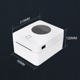 thumbnail image 2 of Graflsoa POS-9250 4-inch Thermal Label Printer with USB Connectivity, 203dpi Resolution, 25-100mm Print Width, Black, Includes U Disk, 100-220V US Standard, 2 of 6