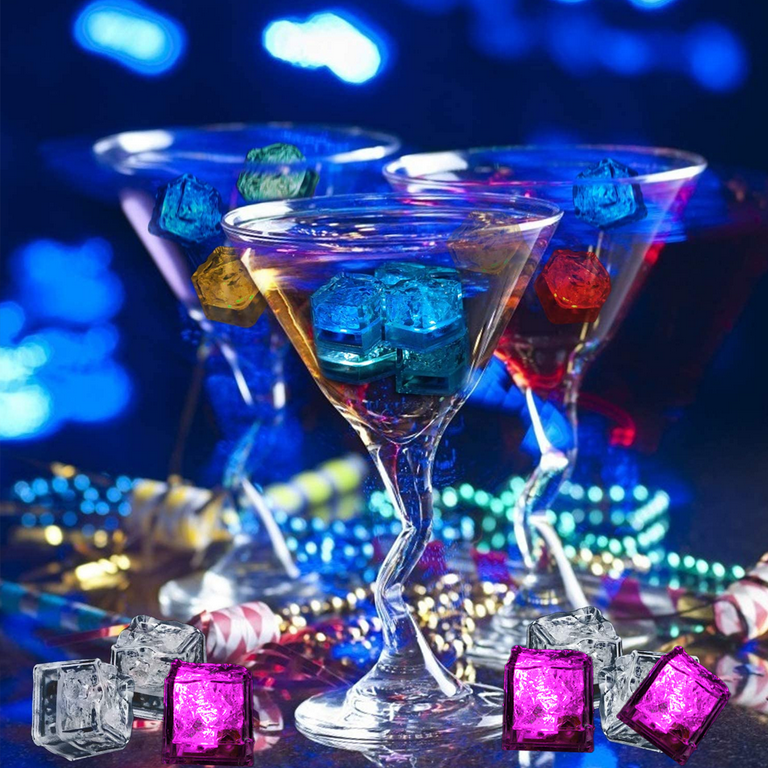 Led ice cubes clearance for drinks