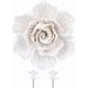 thumbnail image 1 of Ceramic Flower Ceramic red Rose Petals Flower Wall Hanging 3D Rose Ornament Wall Background Mural Hanging Decoration- Size Floral Wall Decor s Silk Ro, 1 of 4