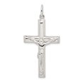 thumbnail image 3 of Sterling Silver White Crucifix Pendant, 3 of 5