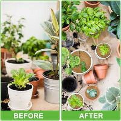 Durable Plant Coir Mats for Enhanced Protection, Ideal for Gardens, Balconies & Flower Pots - Easy Cut 30cm Coconut Fiber Mulch Discs - 5 Pack