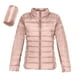 thumbnail image 2 of Chaquetas y abrigos casuales de manga larga sin capucha para mujer, chaqueta acolchada de manga larga con cuello alto y cremallera, abrigo de invierno con bolsillos para mujer, 2 of 6