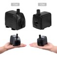 thumbnail image 3 of Pump,Water Pump Fish Submersible 15w Ip68 Waterproof With 12 Led Siuke, 3 of 6