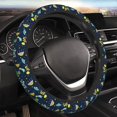 thumbnail image 4 of Uemuo Funny Spaceships Printed Car Elastic Steering Wheel Cover - Universal Car Accessory for Diverse Cars Anti-Slip, and Comfortable- 15", 4 of 8