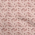 thumbnail image 1 of oneOone Rayon Light Pink Fabric Abstract Floral Craft Projects Decor Fabric Printed By The Yard 56 Inch Wide, 1 of 4
