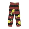 thumbnail image 5 of Balery Men'S Lemon Pants,Sleepwear Pants,Pajama Pants,Pj Bottoms Drawstring And Pockets-Small, 5 of 9