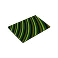 thumbnail image 2 of RYLABLUE Glossy Lime Green Gradient Stripes Indoor/Outdoor Doormat Decor Rug 30x18 inches, 2 of 2