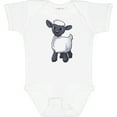 thumbnail image 3 of Inktastic Cute Little Lamb Boys or Girls Baby Bodysuit, 3 of 5