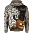 thumbnail image 4 of Ropa de otoño para hombre Sudadera con capucha informal para hombre Sudadera con capucha con estampado de gatito Novedades en sudaderas y sudaderas Sudaderas con capucha Ropa de calle Harajuku para ho, 4 of 4