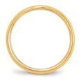 thumbnail image 5 of Auriga Fine Jewelry 14K Yellow Gold 2.5mm Knife Edge Wedding Band Size- 10.5 for Women, 5 of 6