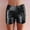 Black, variant on Women Sequins Shorts Disco Hot Pants Shiny Glitter Jazz Mini Short Stretch Dance Green Dress Girls