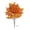 Yellow, variant on Thanksgiving Faux Maple Branches, 2Pcs Green Plastic Artificial Foliage, Compact Leaf Stems for FarmHome Mantel Arrangement