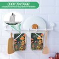 thumbnail image 4 of Yayeee Pot Holders Kitchen Heat Resistant with Pocket 7"x9.8" Cotton Oven Cooking Hot Pads, Forest Mushroom, 4 of 7