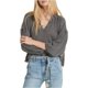 thumbnail image 1 of Blusa Campesina Free People para mujer gris grande, 1 of 1