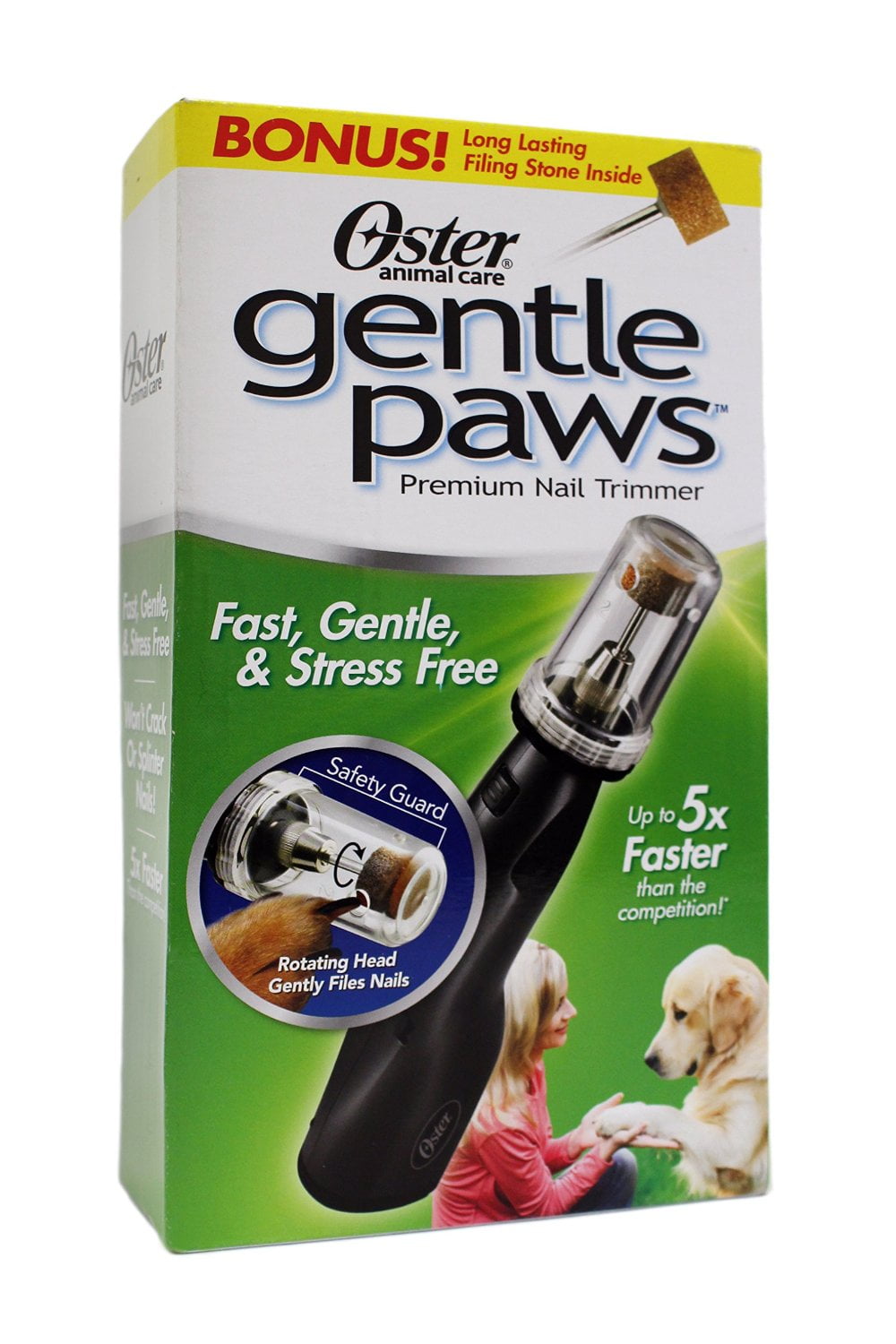 oster animal care gentle paws premium pet nail trimmer