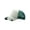 Olive / Dark Green, variant on Cotton Twill Distressed Mesh Trucker Hat, Olive/Dark Green