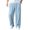 20# Light Blue, variant on Baggy Pants Men Relaxed Fit Joggers Lounge Oversized Essentials Casual Solid Baggy Wide Leg Flared Uncuffed