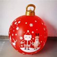 thumbnail image 1 of 60cm Inflatable Christmas Ball with Light Glow Giant Atmosphere Ball Home Garden, 1 of 8