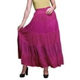 thumbnail image 1 of Bimba SkirtsForWomen Long Length Cotton Printed Maxi Boho Summer Skirt, 1 of 5