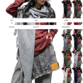 thumbnail image 3 of HuangHuanChen Shawl Wraps for Women Scarf Sweater Retro Solid Color Fringe Shawl Cardigan Cape Soft Knit Blanket Shoulder Tops Shawls and Wraps for Evening Dresses One Size, 3 of 7