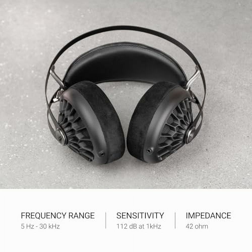 MEZE AUDIO 105 AER | Wired Over-The-Ear Lightweight Audiophile Open-Back Headphones | 50mm Dynamic Drivers | Low Impedance 42 Ohms | Cables and Carrying Pouch Included