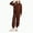 Coffee, variant on Girls Boys 2 Piece Tracksuit Athletic Sweatsuits Sets Full Zip Hooded Sweatshirt and Jogger Sweatpants Clothing Sets for Kid (Hot Pink, 7-8 Years)