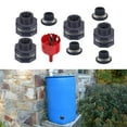 Garden Bulkhead Spigot Kits, Rain Barrel Connector Kits, Universal