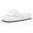White, variant on Rokment Platform Flip Flops Dress Sandals for Women 2026 Fashion Casual Leather Thick Sole Cushioned Slip on Thongs Beach Summer Comfort Walking Flat Slippers Beige Size 6