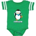 thumbnail image 3 of Inktastic Chillin Penguin Boys or Girls Baby Bodysuit, 3 of 5