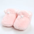 thumbnail image 2 of huajiao Baby Shoes Toddler Boots Soft Bottom Toddler Shoes Plus Velvet Thick Non Slip Large Cotton Shoes Little Girl Shoes Size 12, 2 of 6