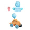 thumbnail image 4 of Lanzador de globos Juguete para niños Coche de globos de juguete con forma de animal Globo educativo Juego de coches eléctricos, Rosa Inevent FN000241-02B, 4 of 7