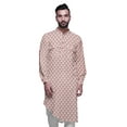 thumbnail image 1 of Atasi Rayon Ethnic Long Kurta For Boys Printed Party Wear Kurta For Men, 1 of 6