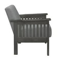 thumbnail image 4 of OakvillePark Acme Fabric Upholstered Accent Chair, Gray, 4 of 7