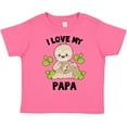 thumbnail image 3 of Inktastic Cute Sloth I Love My Papa with Green Leaves Boys or Girls Toddler T-Shirt, 3 of 5