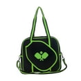 thumbnail image 5 of Vsenkes Pickleball Bag Handbag Gym Bag Outdoor Sports Shoulder Bag Black Green, 5 of 9