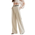 thumbnail image 4 of Women'S High-Waisted Elegant Straight-Cut Business Suit Pants Color L, 4 of 10