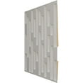 thumbnail image 4 of Ekena Millwork 19 5/8"W x 19 5/8"H Staggered Brick EnduraWall Decorative 3D Wall Panel, Bright Coat Gold (12-Pack for 32.04 Sq. Ft.), 4 of 6