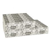 Kleenex® Scottfold Towels, 1-Ply, 8 1/10" x 12 2/5", 40% Recycled, White, 120 Towels Per Sleeve, Pack Of 25 Sleeves