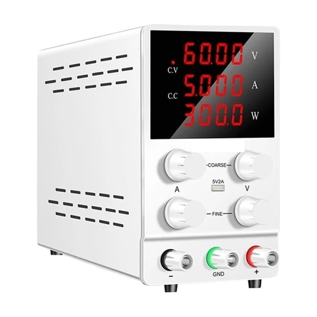 Alimentation CC Variable Réglable Stabilisateur CC Alimentation Port USB Réglage Grossier et Fin SPS-3010, Facile à Utiliser