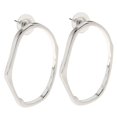thumbnail image 4 of 16-35mm Pendientes de Plata Dorados Cuelgan Aleación Acero Inoxidable Arte Abstracto Tono de Plata Y Plata Pendientes Colgantes con Tornillo Atrás Per Yuyangstore Pendientes geométricos para mujeres, 4 of 8
