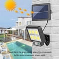 thumbnail image 3 of LáMpara De Pared Solar LED Con 3 Modos, Resistente Al Agua, Con Sensor De Movimiento, Para JardíN, Calle, Garaje, Seguridad, Luz De Pared, 3 of 5