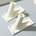 thumbnail image 1 of Minkissy 2Pack Flag Pole Holder Rack Beige Plastic Bracket 11.0x7.0x5.0in, 1 of 5