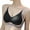 Black, variant on Lixiuxyad Back Closure Sports Bras for Women Women's Wireless Bra With Seamless Smooth Comfort Wirefree T Shirt Bra